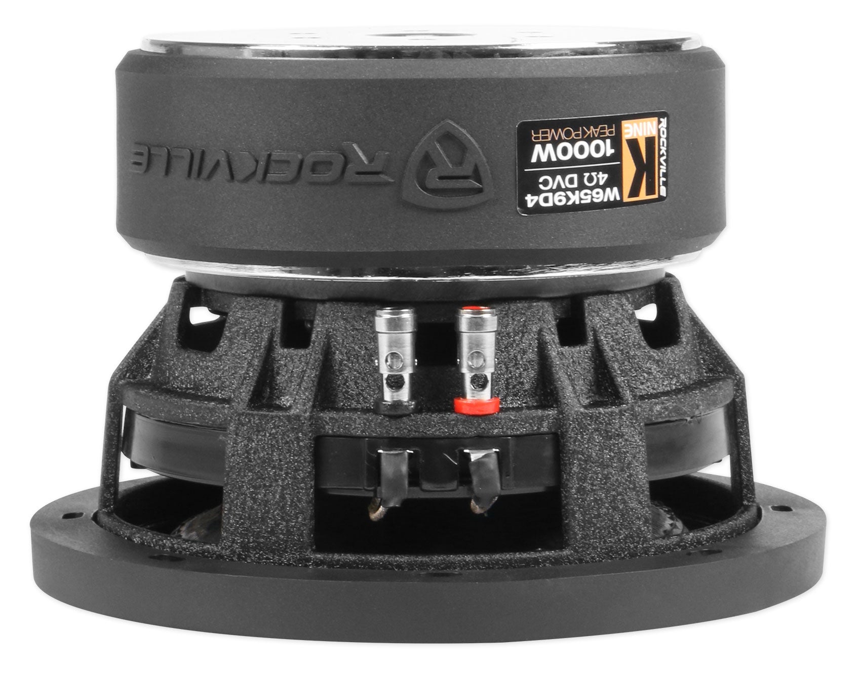 Rockville W65K9D4 2-Pack + CXA400.1 Amplifier Bundle