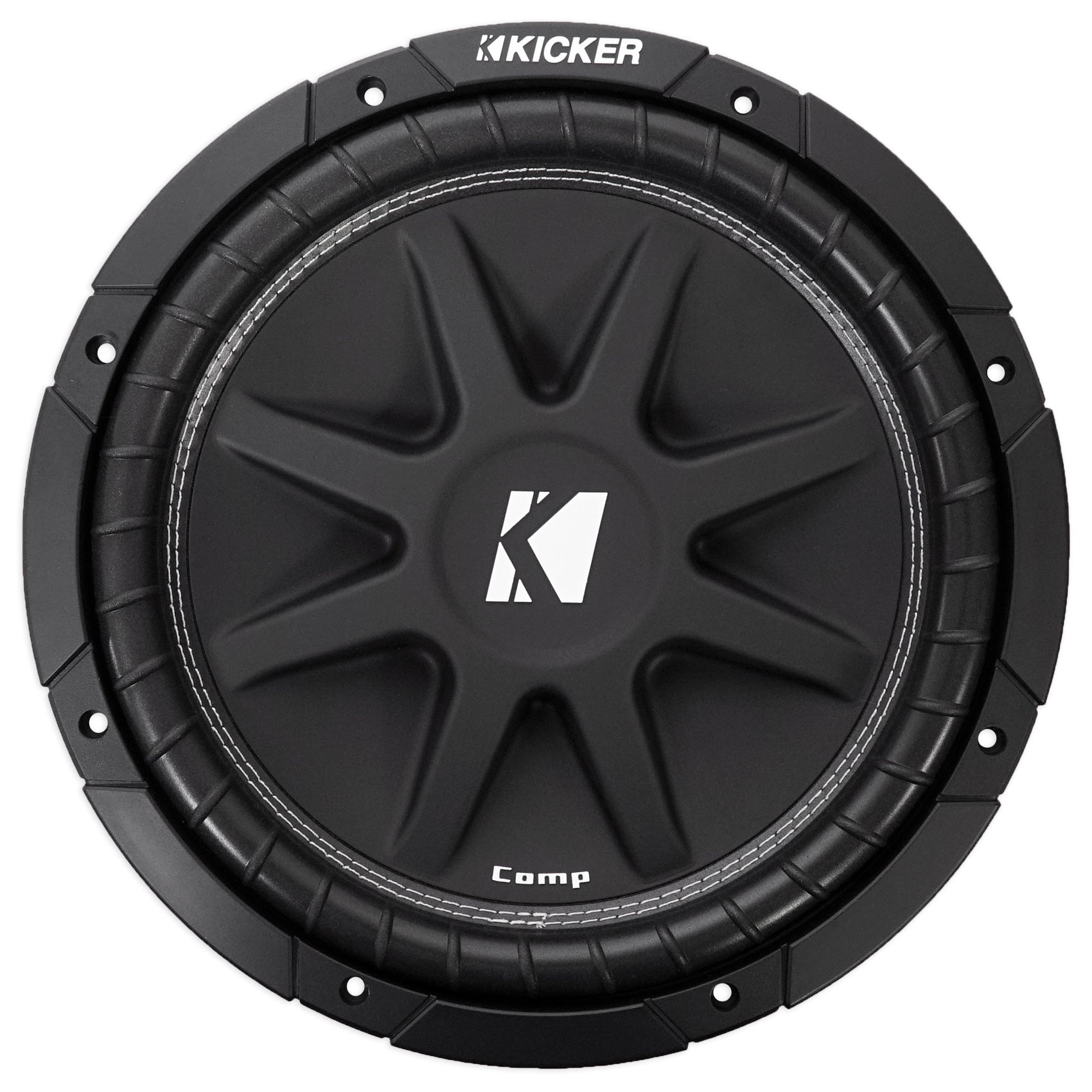 2) Kicker 43C124 12" Subwoofers+Sealed Sub Box Enclosure+Mono Amplifier+Amp Kit