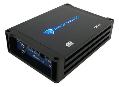Rockville W8K5S4 + dB10 Mono Amplifier Bundle