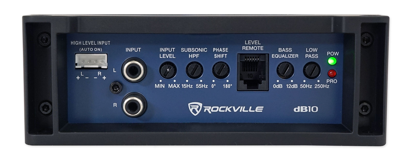 Rockville W8K5S4 + dB10 Mono Amplifier Bundle
