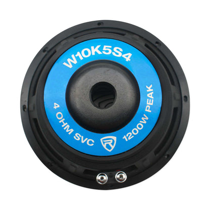 K5 W10K5S4 10" Subwoofer + dB10 Amplifier Bundle