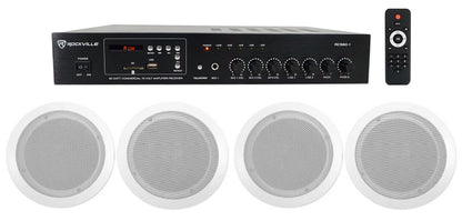 CC65T White 4-Pack + RCS80-1 Bundle