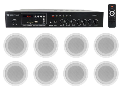 CCL5T White 8-Pack + RCS80-1 Bundle