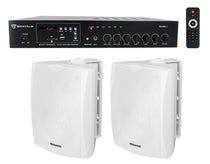 RCS80-1 + WET-5W White Speakers Bundle