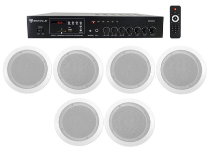 CC65T White 6-Pack + RCS80-1 Bundle