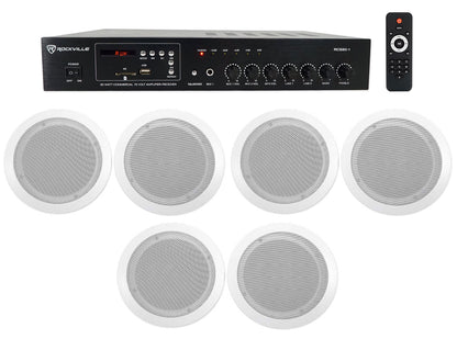 CC65T White 6-Pack + RCS80-1 Bundle