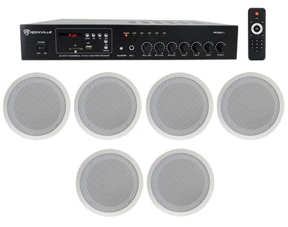 CC80T White 3-Pack + RCS80-1 Bundle