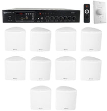 RCS80-1 5-Pack + Cube 70V White + VOL70100 White Bundle