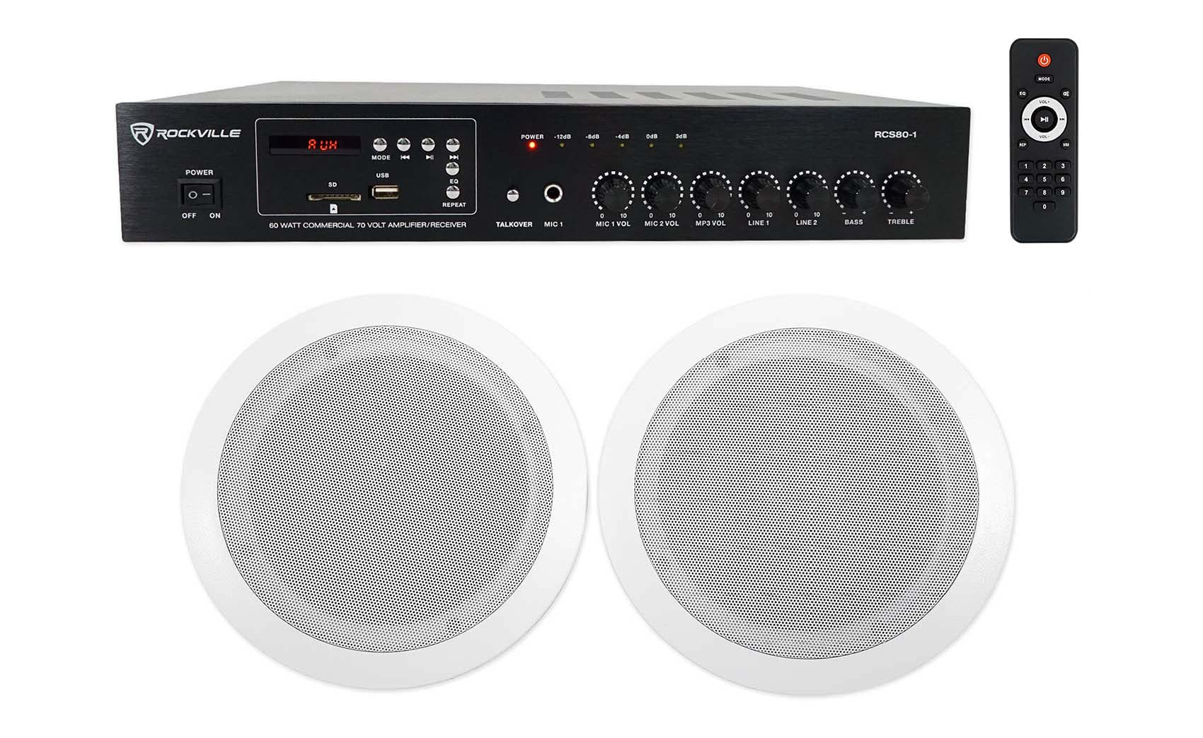 CC65T White + RCS80-1 Bundle