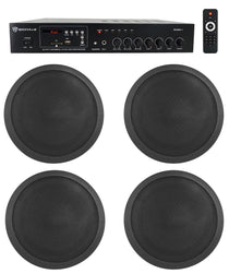 CCL6T Black 4-Pack + RCS80-1 Bundle