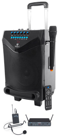 ROCKnGo 8 + Samson 88x Headset Bundle