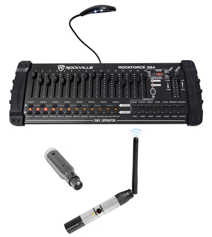ROCKFORCE 384 + DMX-WTR + DMX-WRE Bundle