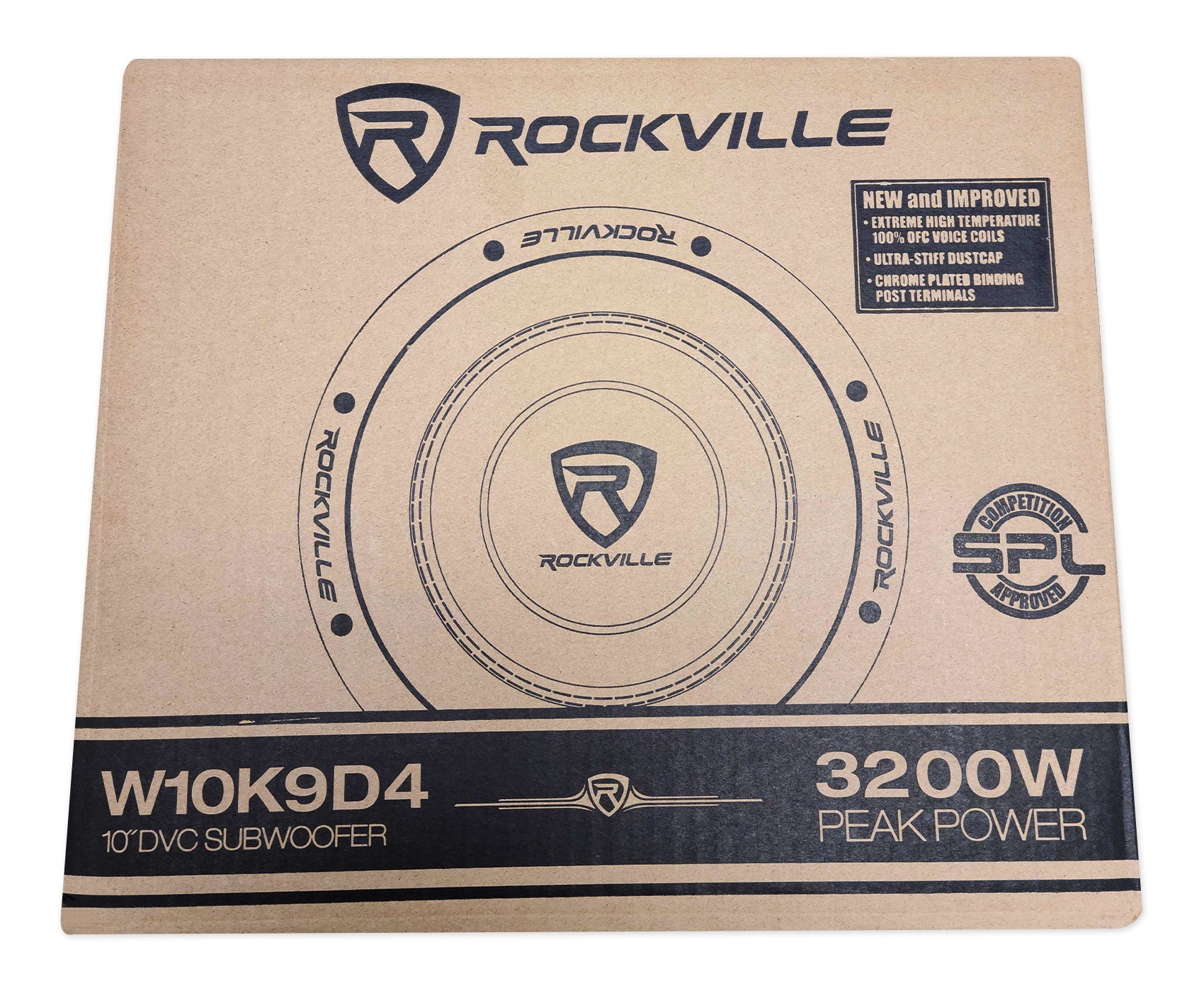 W10K9D4 10" Subwoofer + dB13 Amplifier Bundle