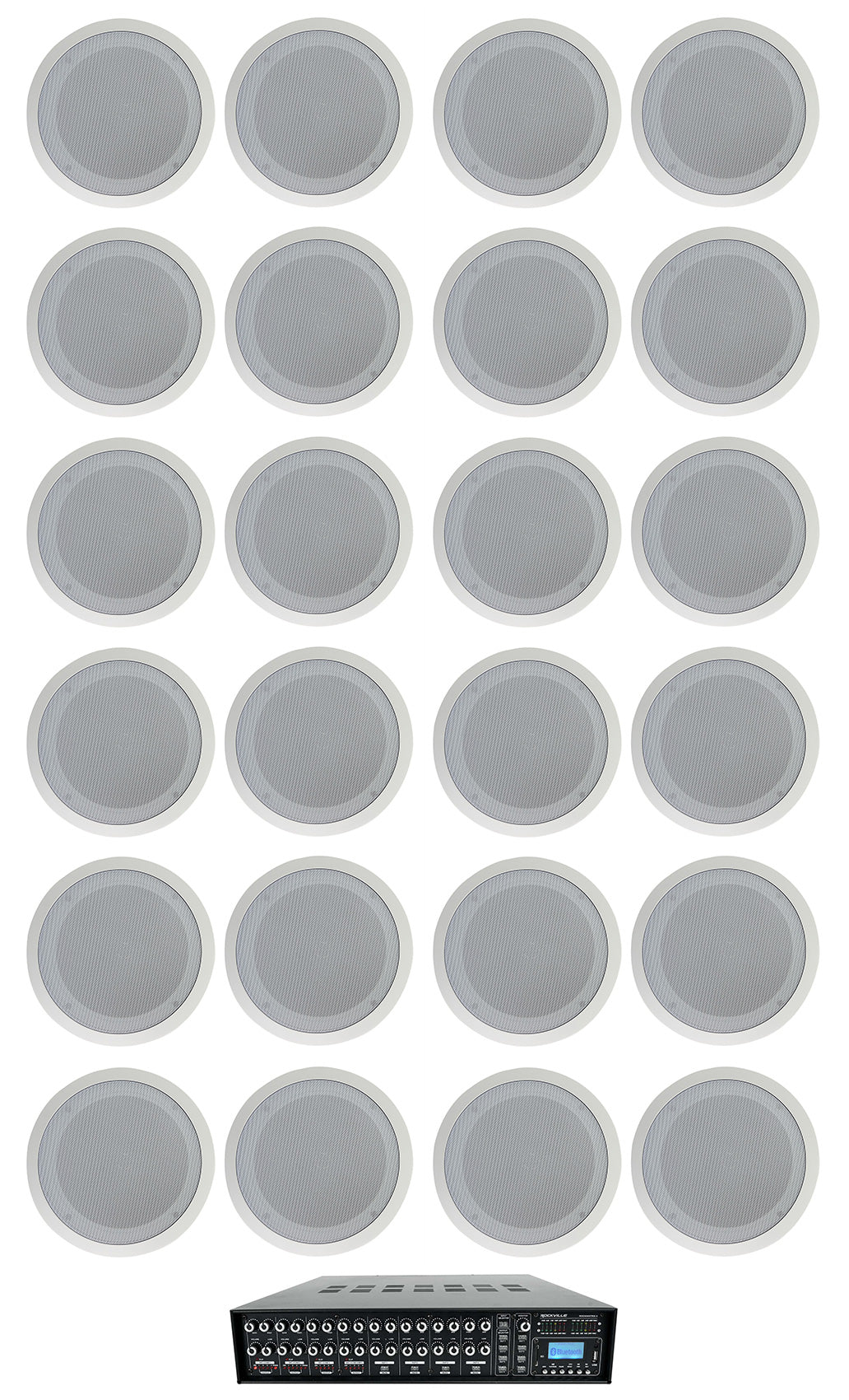 ROCK MATRIX 4 + CC80T White 24-Pack Bundle