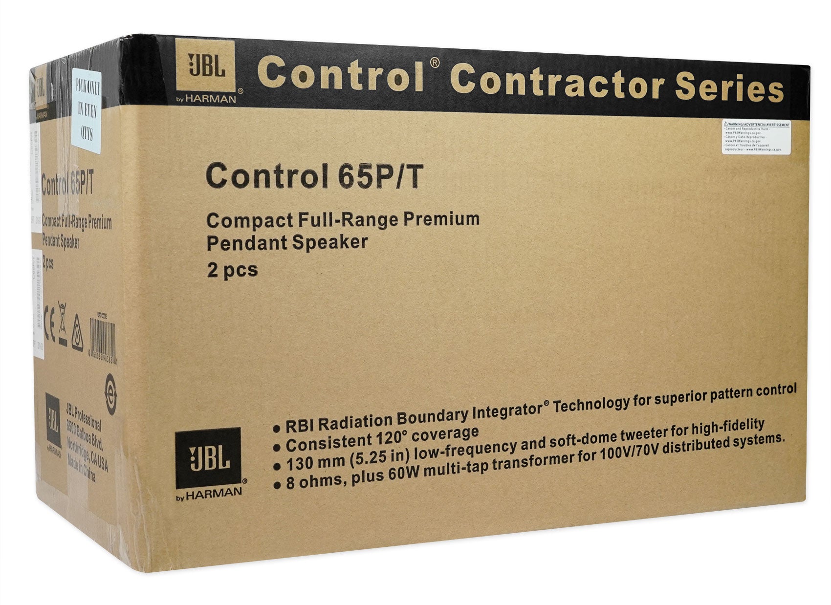 ROCK MATRIX 4 + Control 65 P/T Black 6-Pack Bundle