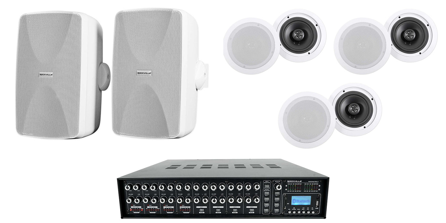 ROCK MATRIX 4 + HC655 + WET‑7020W White Bundle
