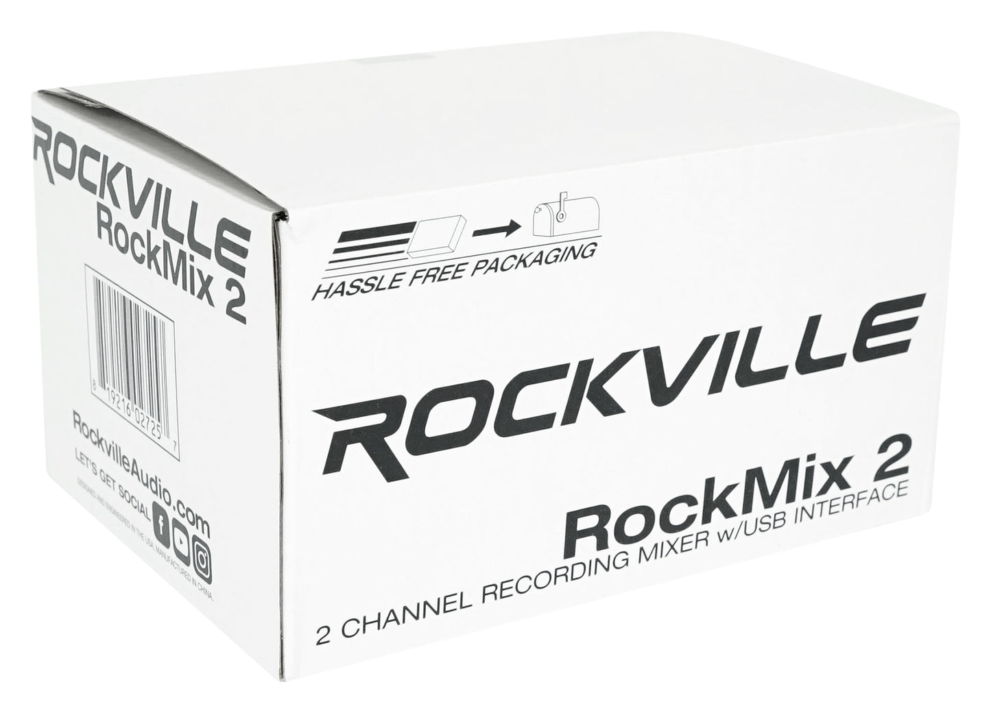 Two‑Person Podcast Kit + RockMix 2 Mixer Bundle