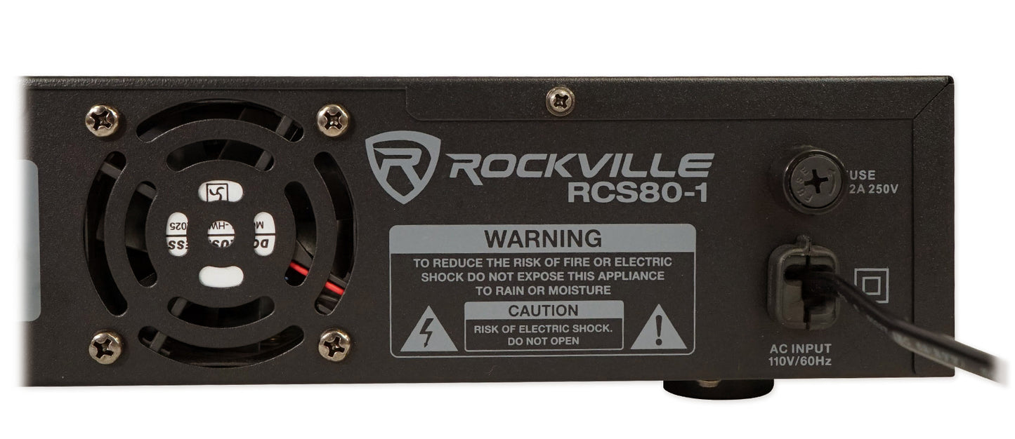 RCS80-1+(2) WET-5B+VOL70100 Black For Café/Bar