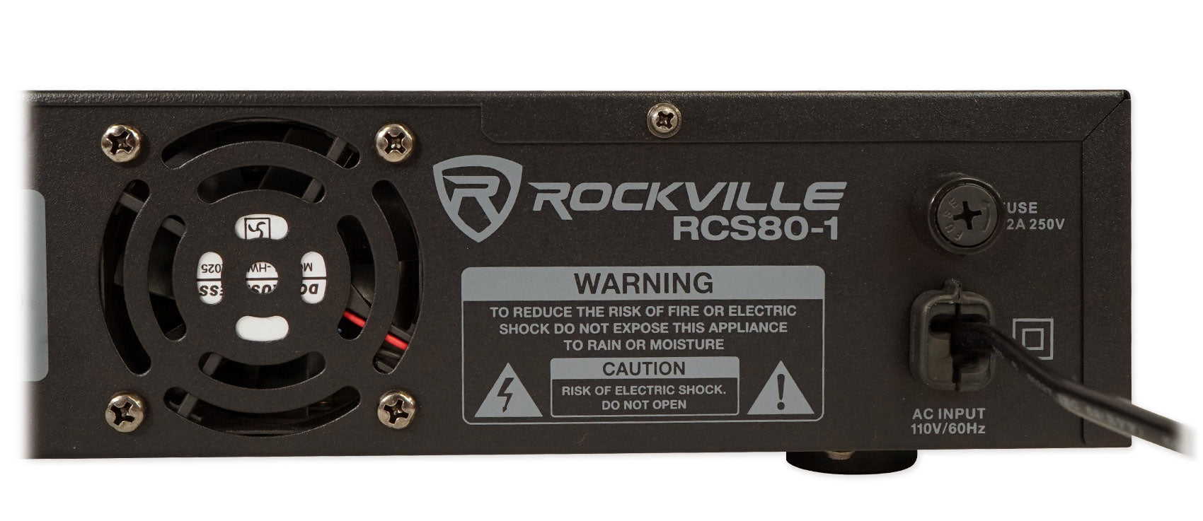 RCS80-1+(2) WET-5B+VOL70100 Black For Café/Bar