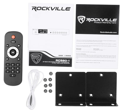 RCS80-1+(2) WET-5B+VOL70100 Black For Café/Bar