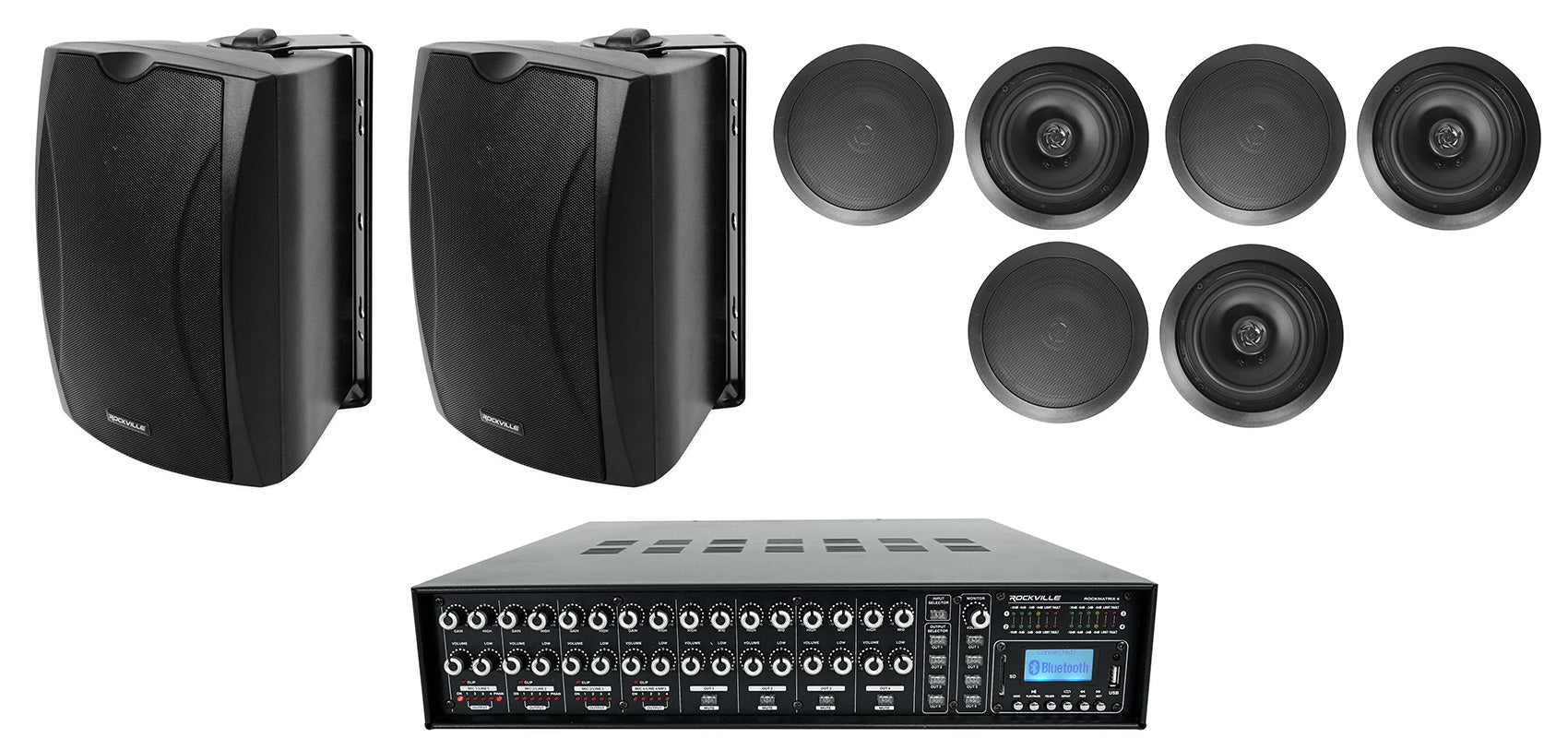 ROCK MATRIX 4 + HC85 Black + WET‑5B Black Bundle