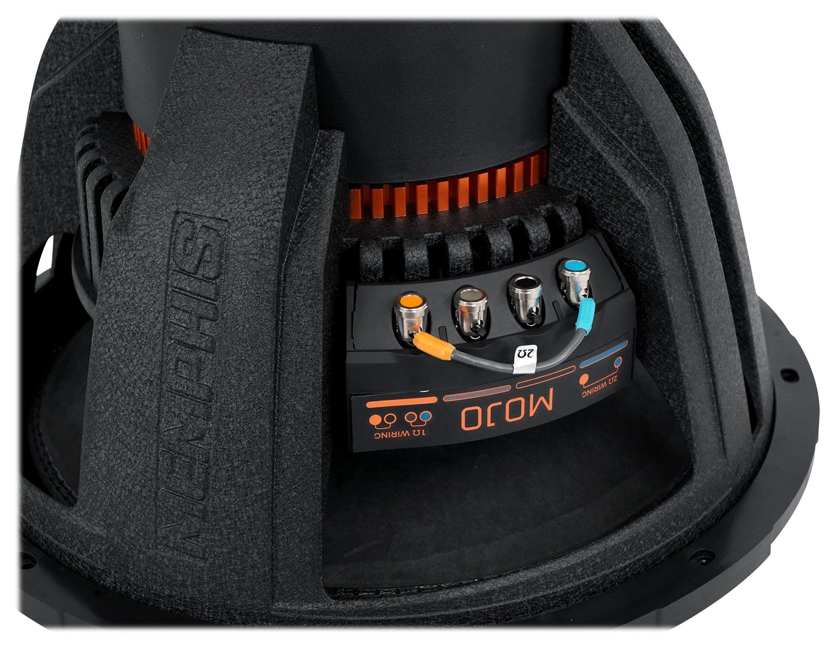 Memphis Audio MOJO 1512 15" 3000w Competition Subwoofer+Mono Amplifier+Amp Kit