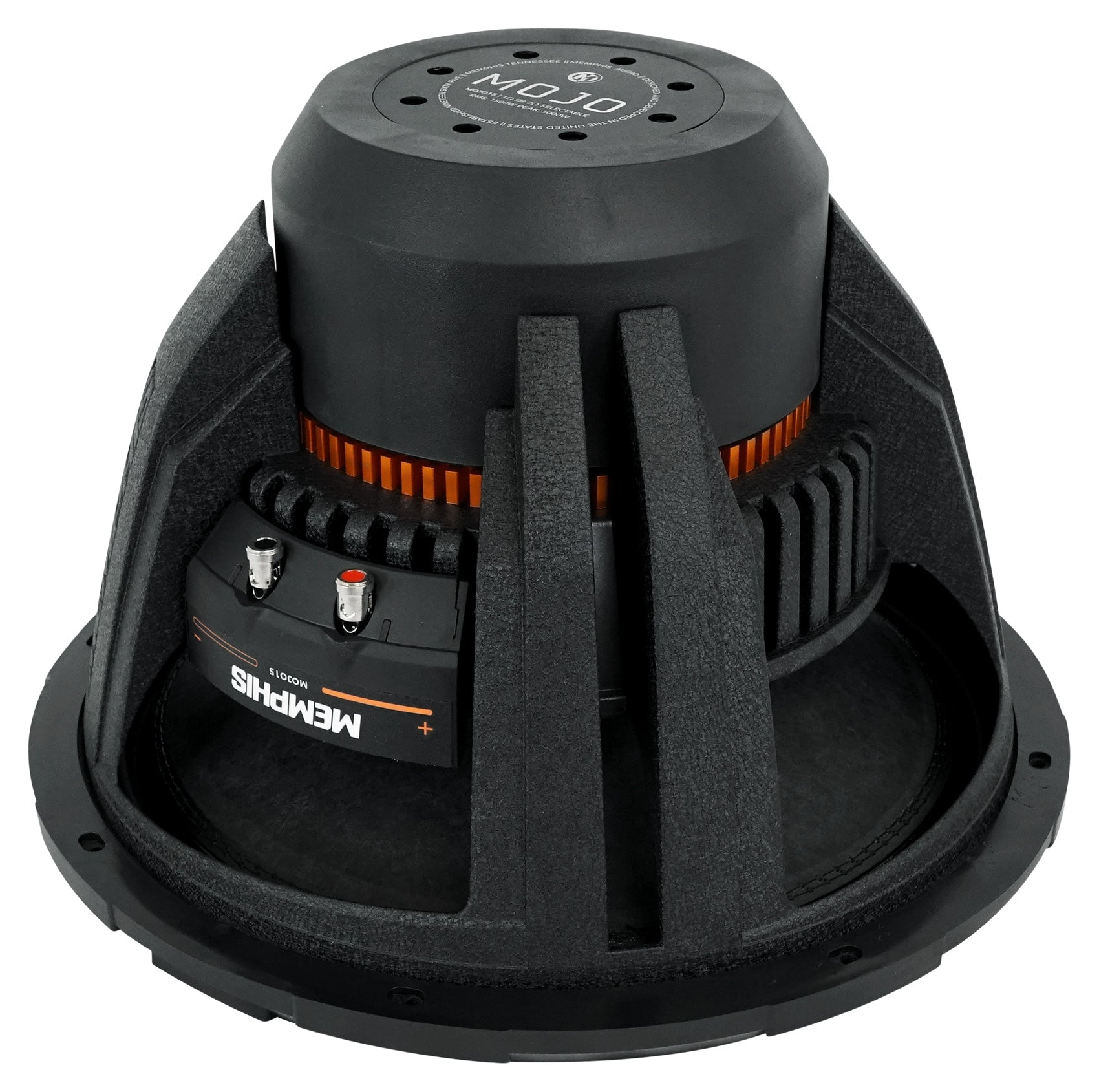 Memphis Audio MOJO 1512 15" 3000w Competition Subwoofer+Vented Sub Box Enclosure