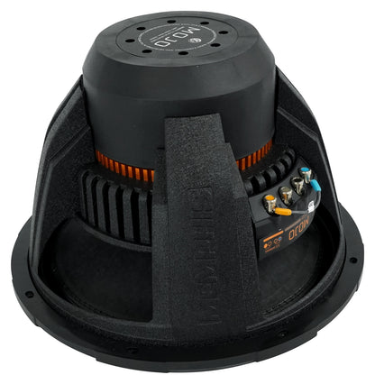 Memphis Audio MOJO 1512 15" 3000w Car Subwoofer+Vented Sub Box+Amplifier+Amp Kit