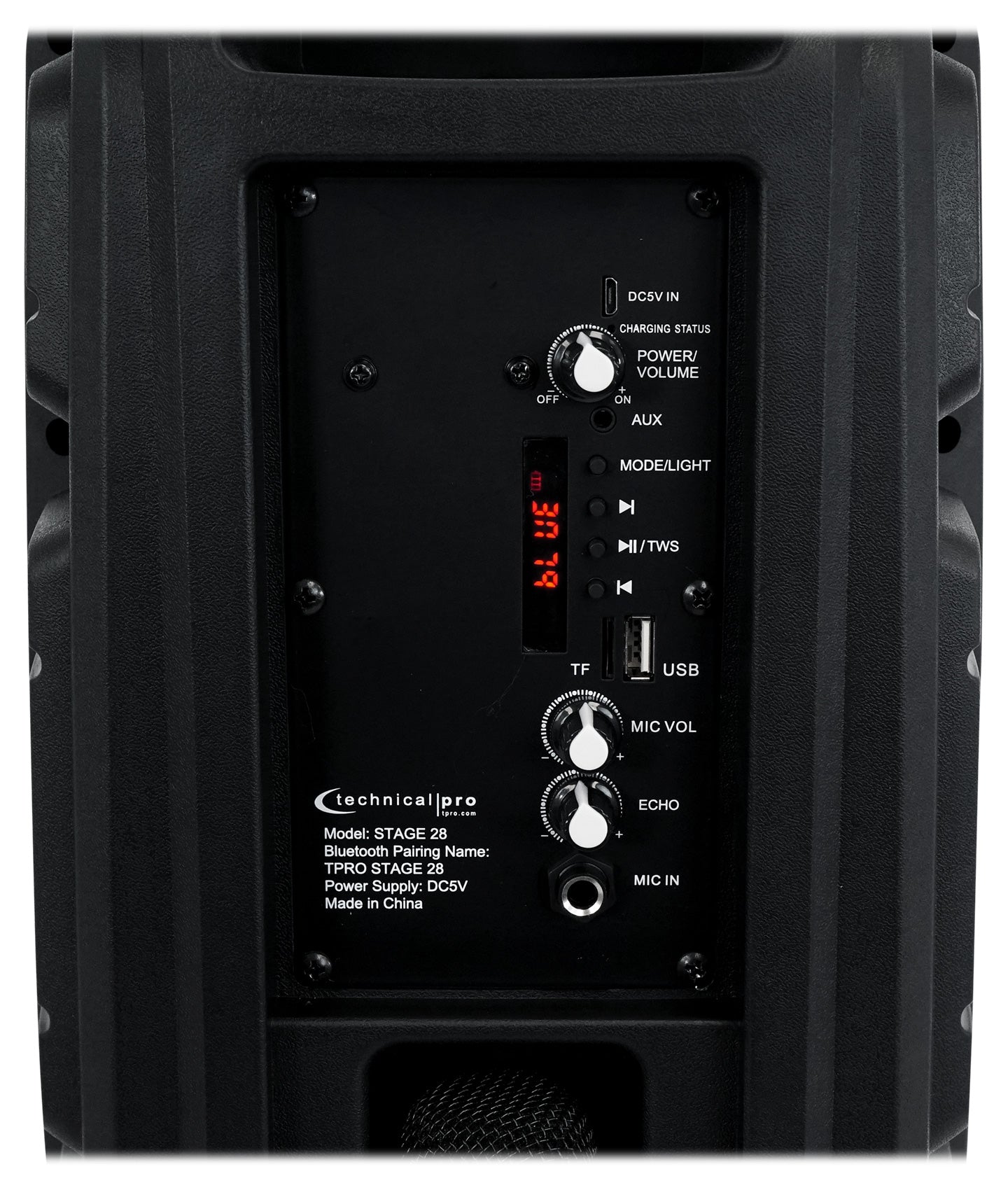 2) Technical Pro Dual 8" Wireless Rechargeable Backyard DJ Party Speakers + Mics