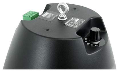 RCS80-1 60W Amp 2-Pack + PEN-65T Black Pendant Speakers Bundle