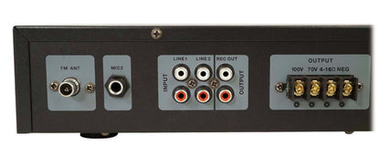 RCS80-1 60W Amplifier 3-Pack + PEN-65T White Pendant Speaker Bundle