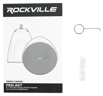 ROCK MATRIX 4 Zone Amp + PEN-65T White 16-Pack Bundle