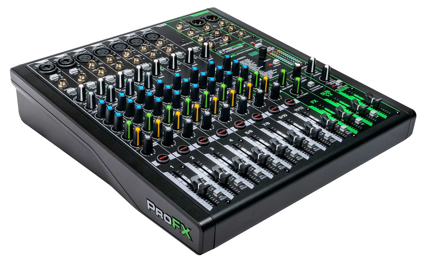 Mackie ProFX12v3 12-Channel Pro Effects Mixer w/USB ProFX12 v3 + Power Strip