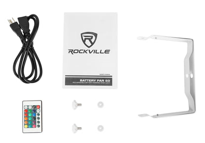 ROCKBOOTH XL + BATTERY PAR 50 White 2-Pack Bundle