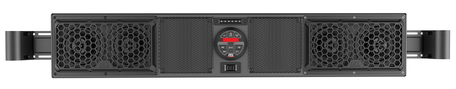 MTX MUDSYS41 Four-Speaker Marine Soundbar System w/Bluetooth For ATV/UTV+Boombox