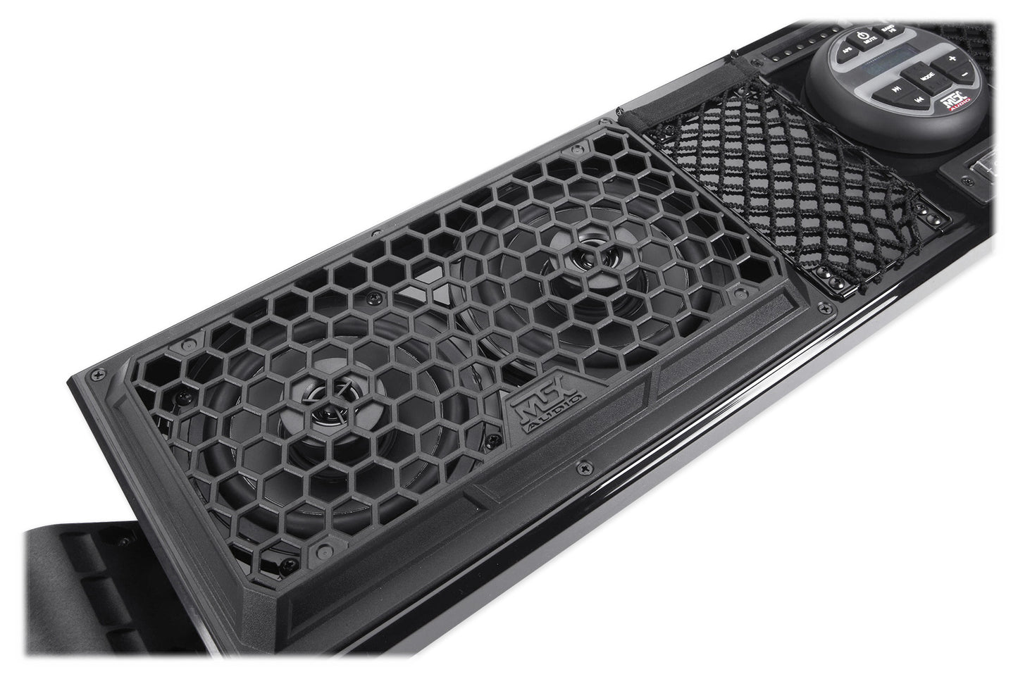 MTX MUDSYS41 Four-Speaker Marine Soundbar System w/Bluetooth For ATV/UTV+Boombox