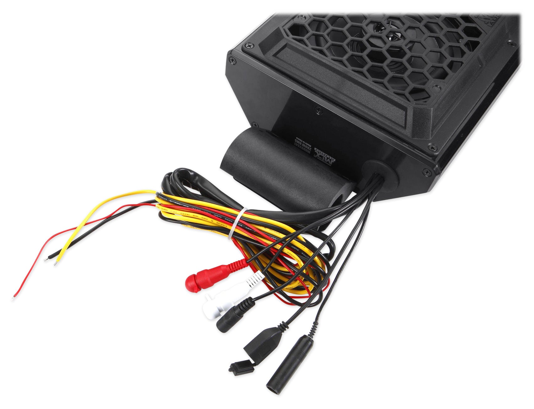 MTX MUDSYS41 Four-Speaker Marine Soundbar System w/Bluetooth For ATV/UTV+Boombox