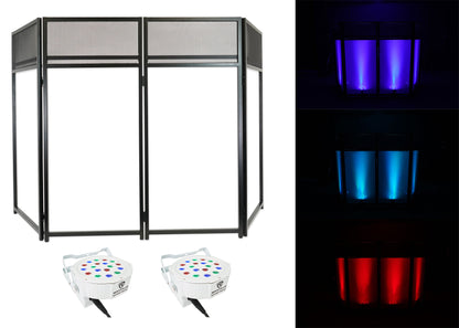 ROCKBOOTH XL + BATTERY PAR 50 White 2-Pack Bundle