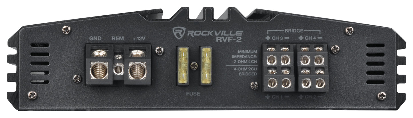 RVF-2 Amplifier + RWK42 4-Channel Kit Bundle