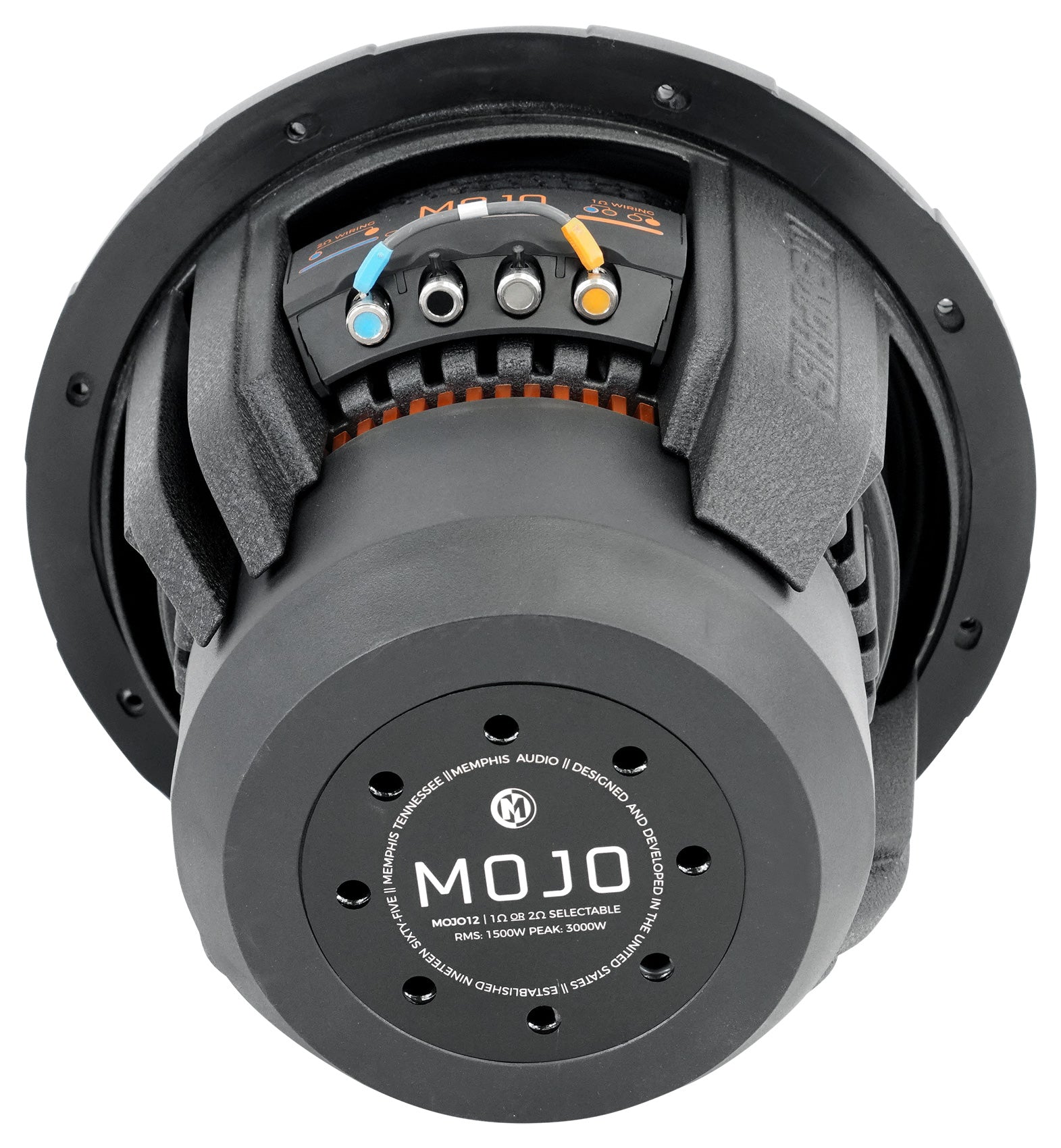 Memphis Audio MOJO 1212 12" 3000w Competition Subwoofer+Vented Sub Box Enclosure