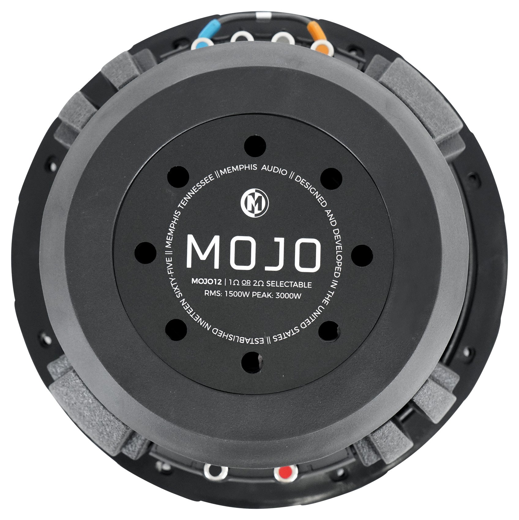 Memphis Audio MOJO 1212 12" 3000w Competition Subwoofer+Vented Sub Box Enclosure