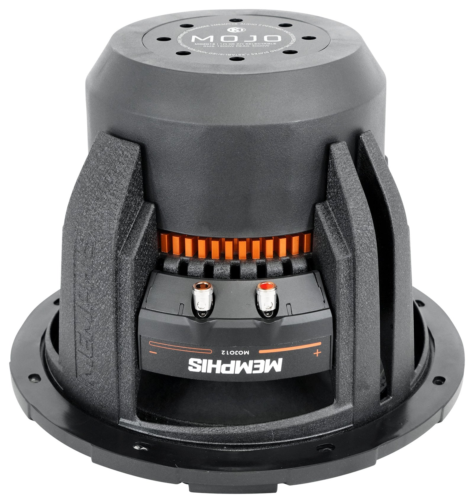Memphis Audio MOJO 1212 12" 3000w Competition Subwoofer+Vented Sub Box Enclosure