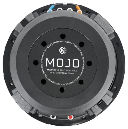 Memphis Audio MOJO 1212 12" 3000w Subwoofer+Amplifier+Vented Sub Box Enclosure