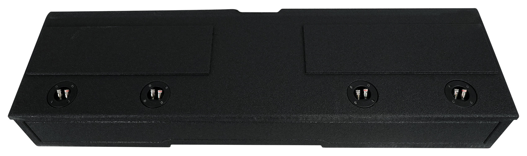 Rockville W8K5S4 4-Pack + Quad 8 Ford Crew Cab Enclosure Bundle