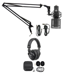 RCM PRO Mic + DMS40 Boom + PRO-M50 Headphones Bundle