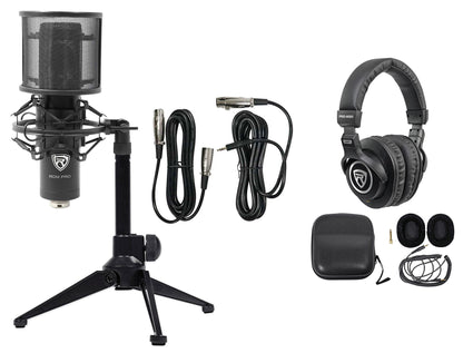 RCM PRO Mic + PRO‑M50 Headphones + RDTS Tripod Bundle