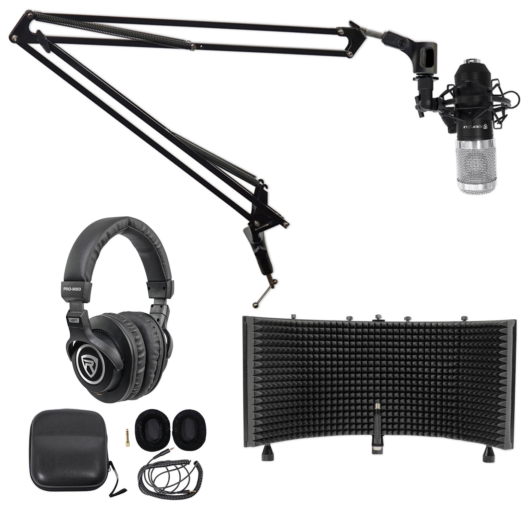 RCM01 + DMS40 + PRO-M50 + RockShield 3 Bundle