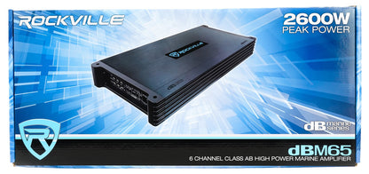 RGHR45 4-Zone Receiver + DBM65 Marine Amplifier Bundle