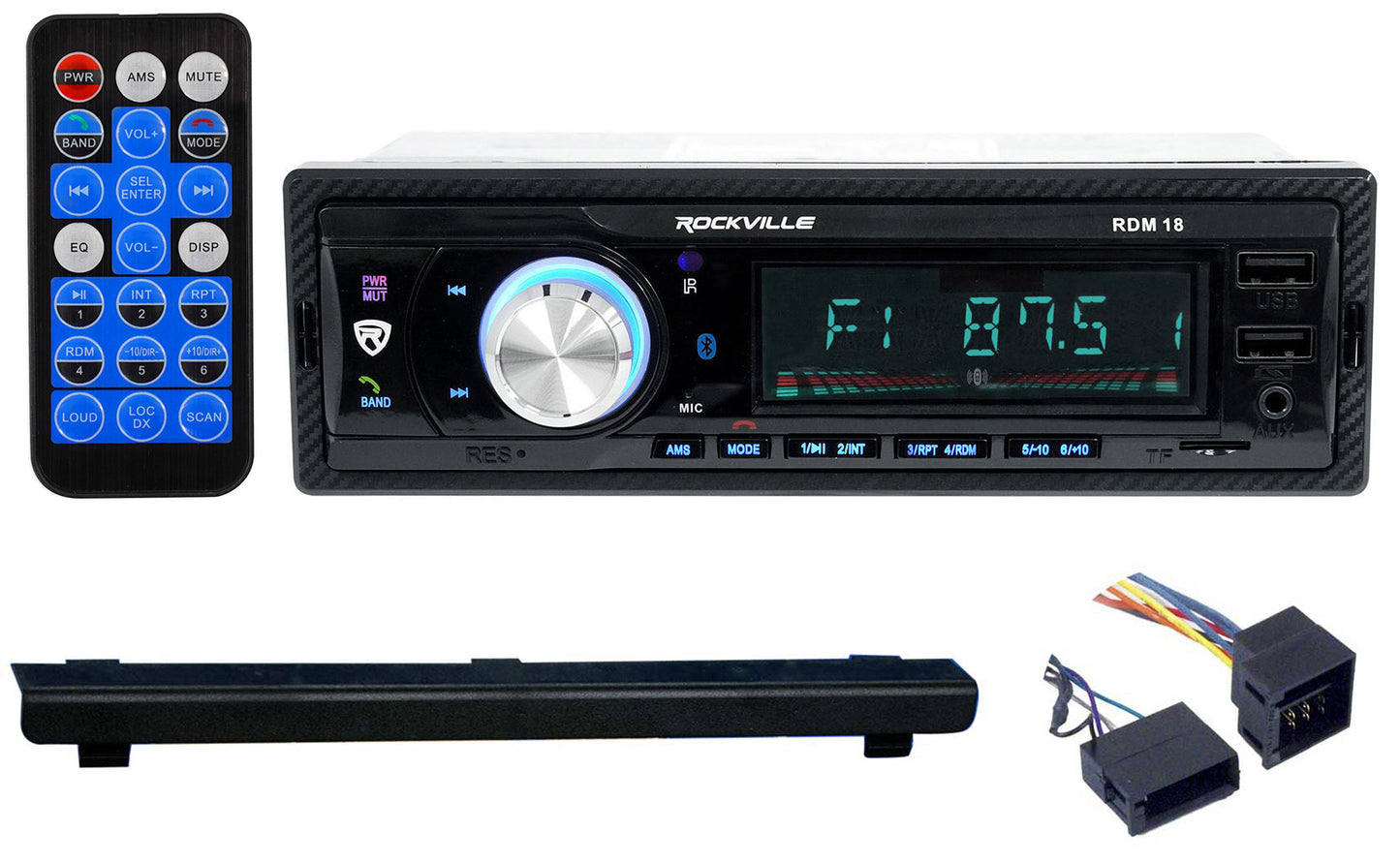 RDM18 Digital Media Receiver + Land Rover Discovery Install Kit Bundle