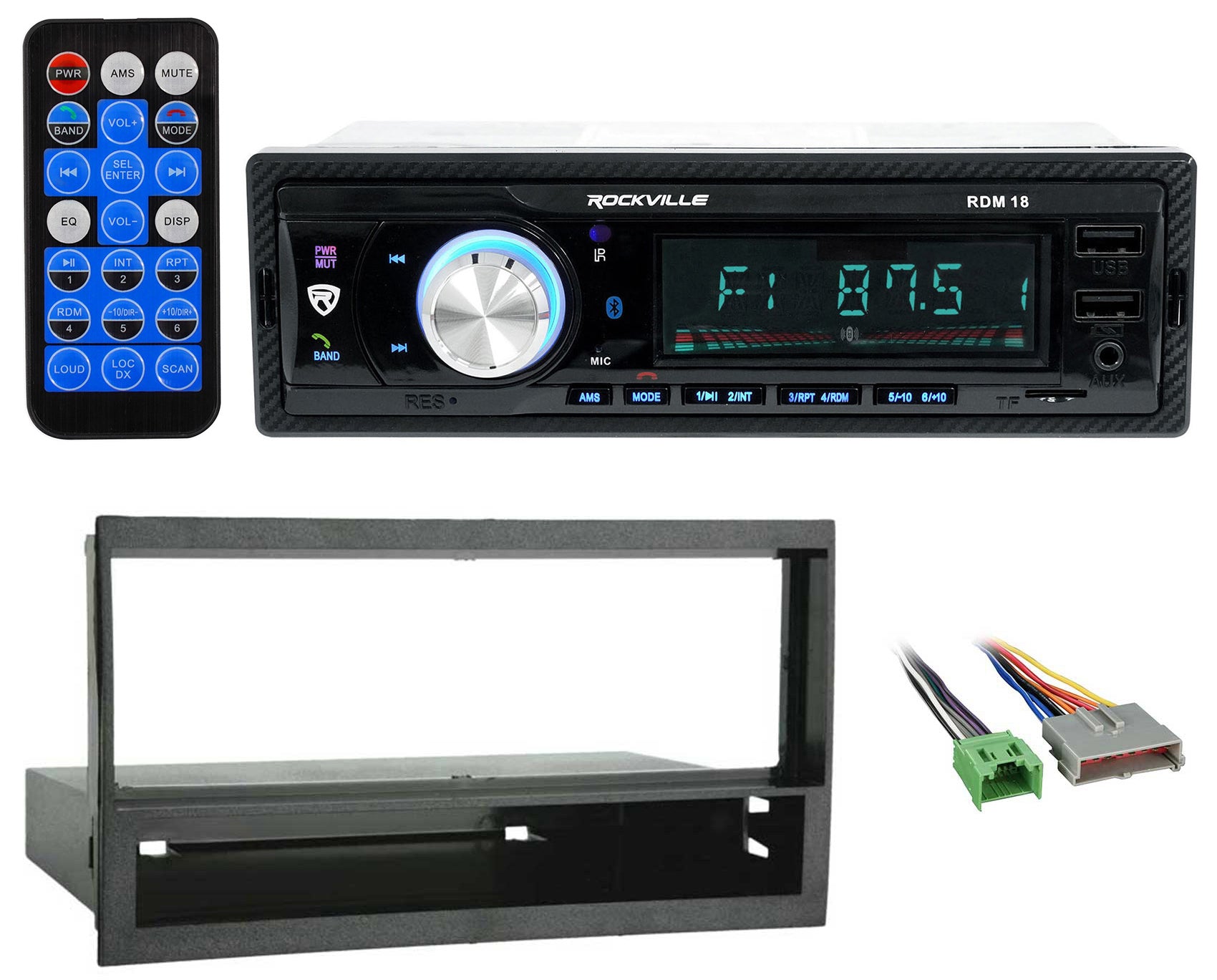 RDM18 Digital Media Receiver + Ford F-250 Install Kit Bundle